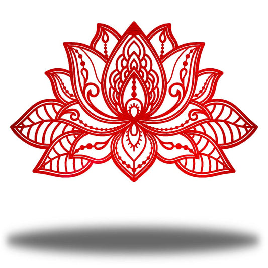 Riverside Designs-Lotus Mandala (CLEARANCE)-Metal Wall Art Décor