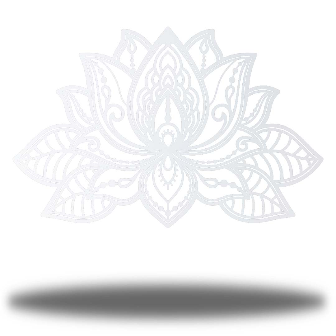 Riverside Designs-Lotus Mandala (CLEARANCE)-Metal Wall Art Décor