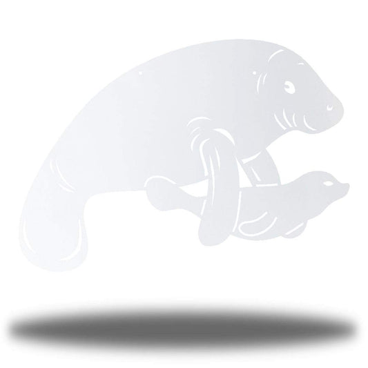Riverside Designs-Manatee-Metal Wall Art Décor