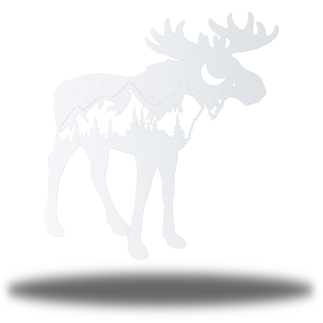 Riverside Designs-Mountain Moose-Metal Wall Art Décor