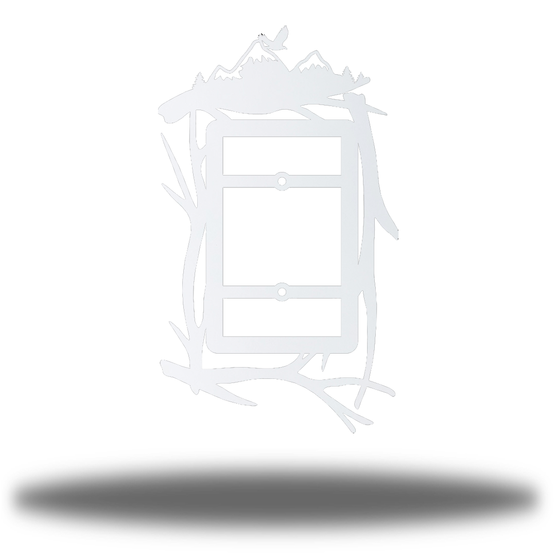 Riverside Designs-Mountain Scene Light Switch Cover-Metal Wall Art Décor