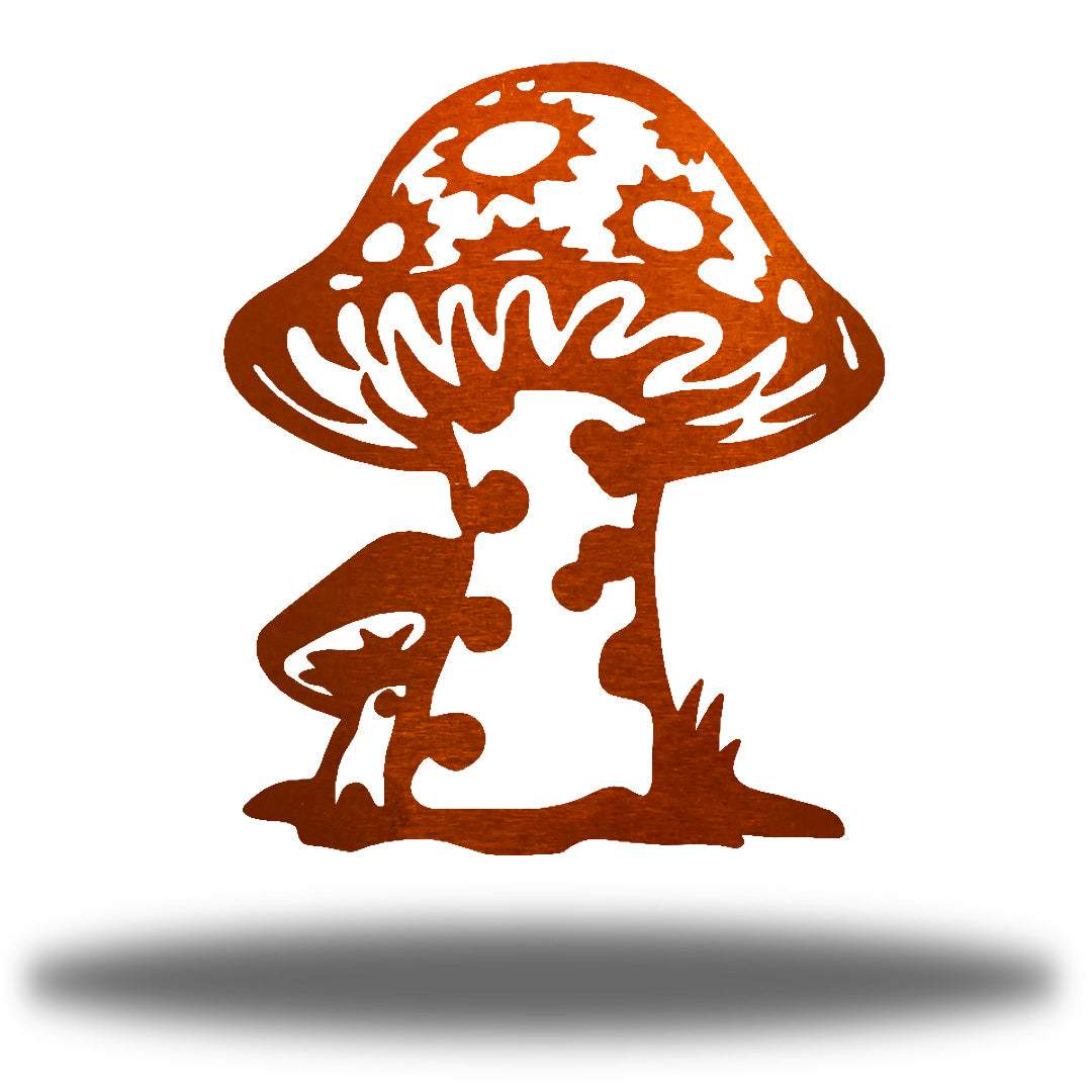 Riverside Designs-Mushroom-Metal Wall Art Décor