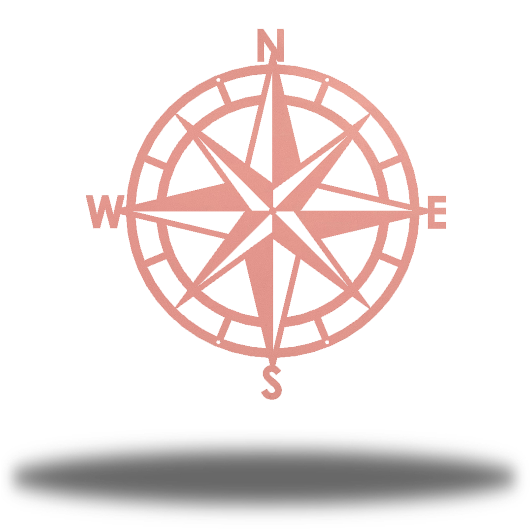 Riverside Designs-Nautical Compass-Metal Wall Art Décor