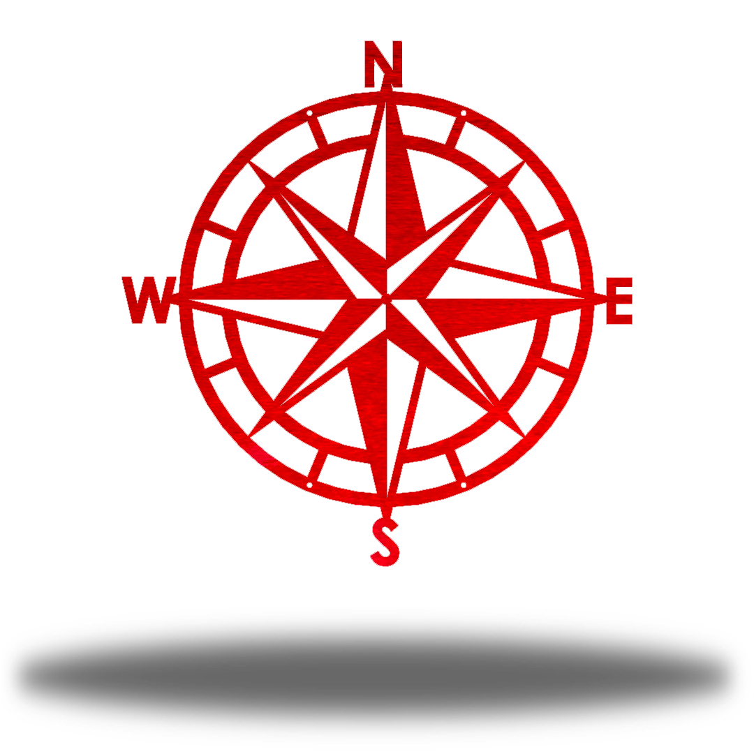 Riverside Designs-Nautical Compass-Metal Wall Art Décor