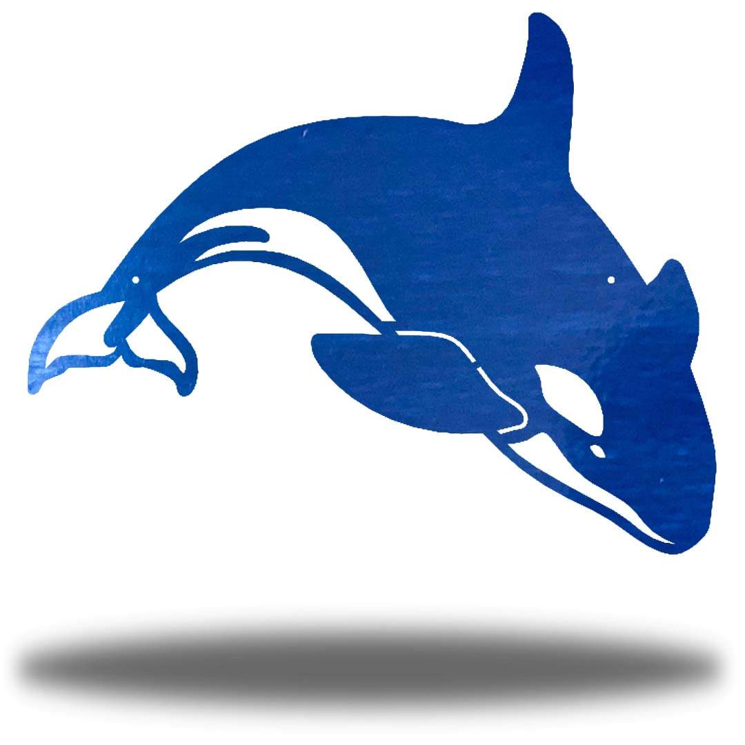 Riverside Designs-Orca-Metal Wall Art Décor