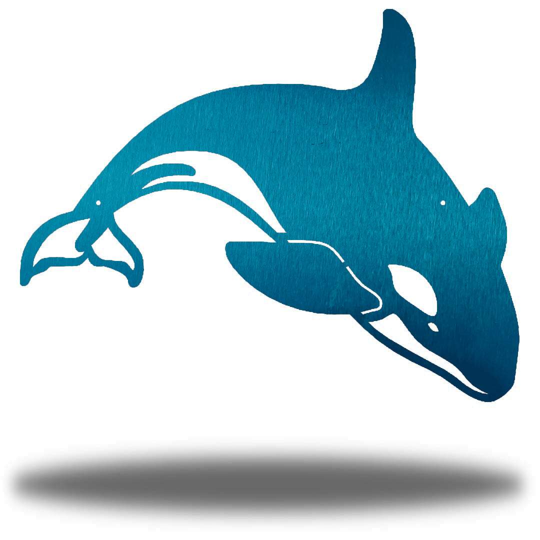 Riverside Designs-Orca-Metal Wall Art Décor