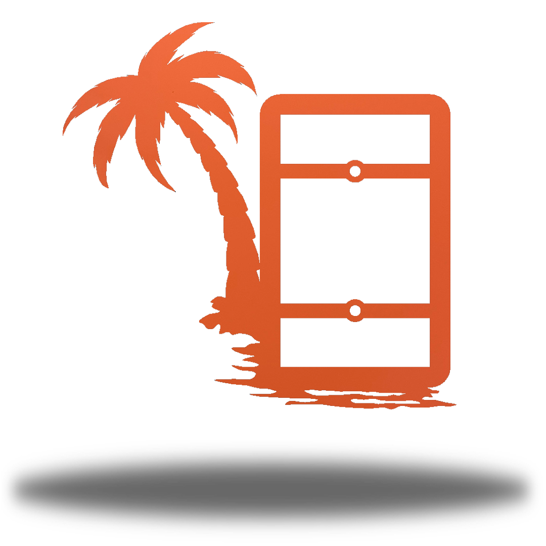 Riverside Designs-Palm Tree Light Switch Cover-Metal Wall Art Décor