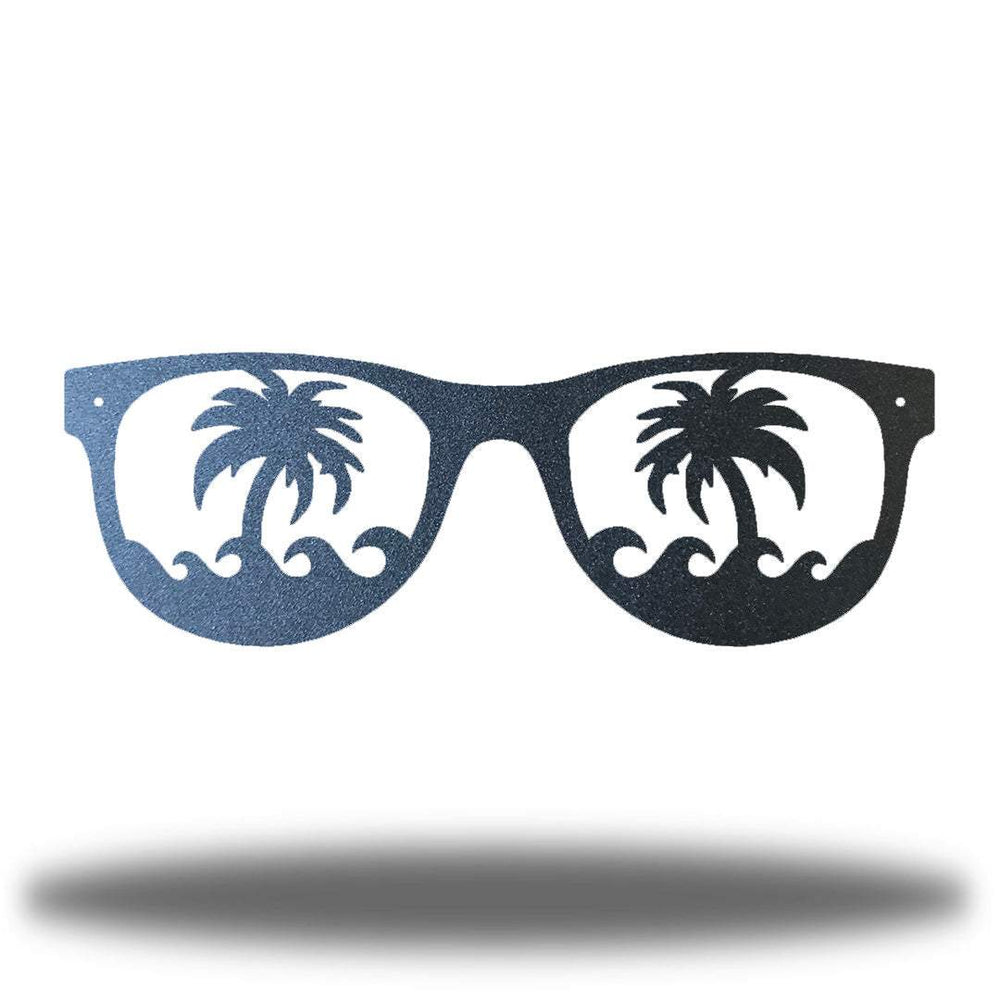 Riverside Designs-Palm Tree Sunglasses-Metal Wall Art Décor