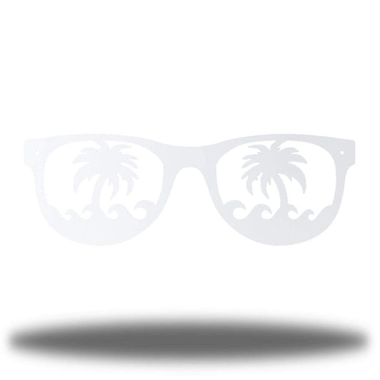 Riverside Designs-Palm Tree Sunglasses-Metal Wall Art Décor