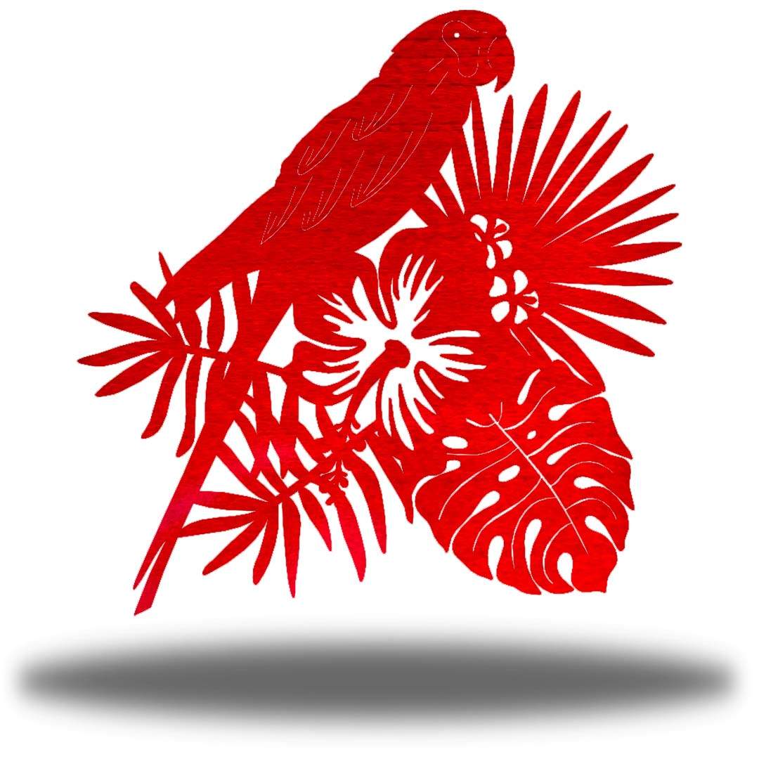 Riverside Designs-Parrot-Metal Wall Art Décor