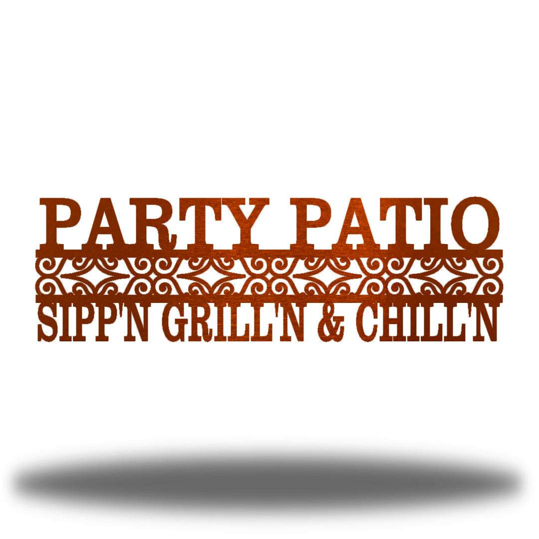 Riverside Designs-Party Patio-Metal Wall Art Décor