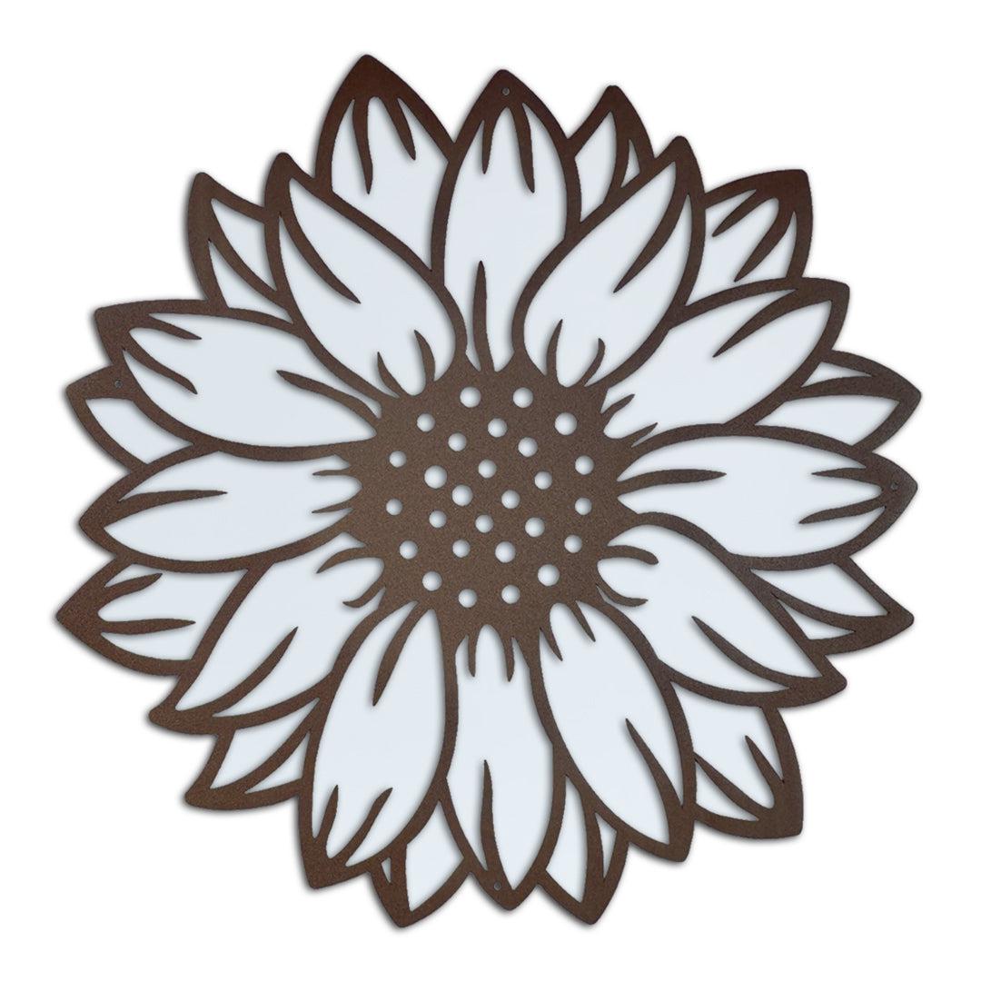 Riverside Designs-Premium Sunflower Bloom-Metal Wall Art Décor