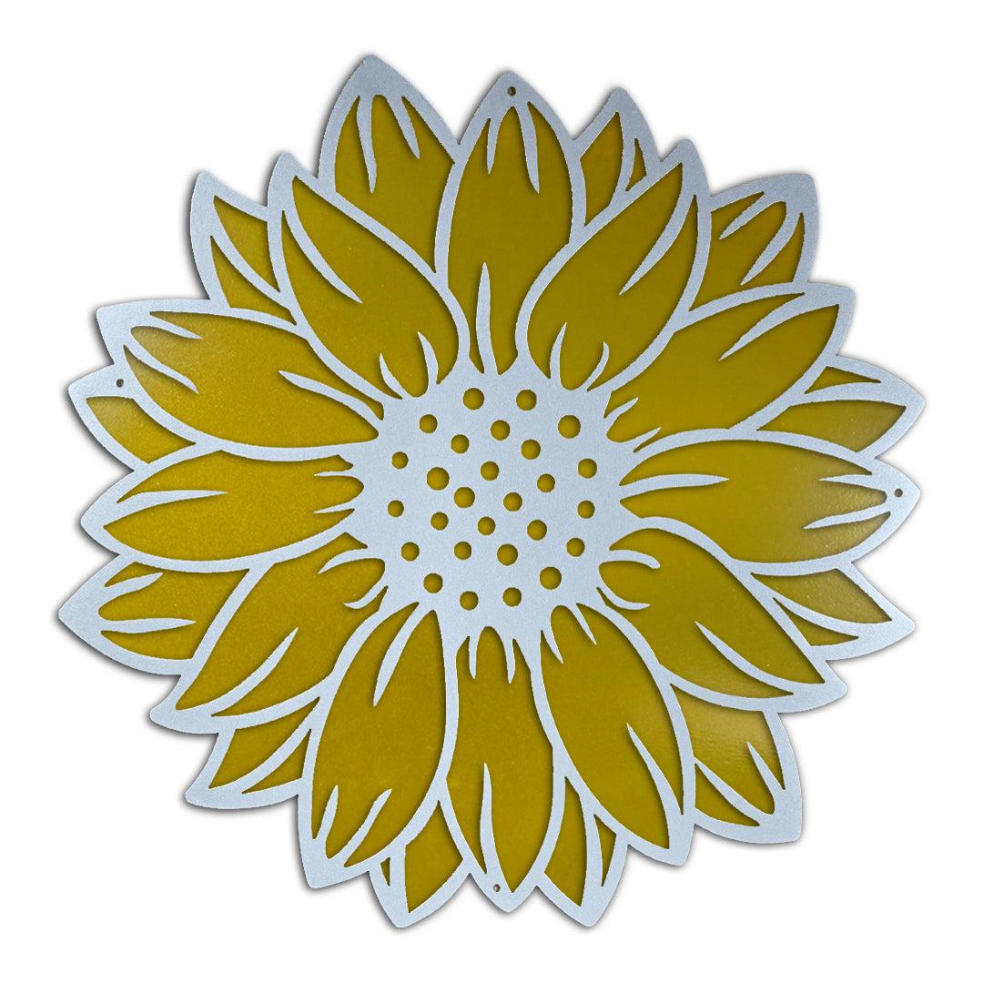 Riverside Designs-Premium Sunflower Bloom-Metal Wall Art Décor