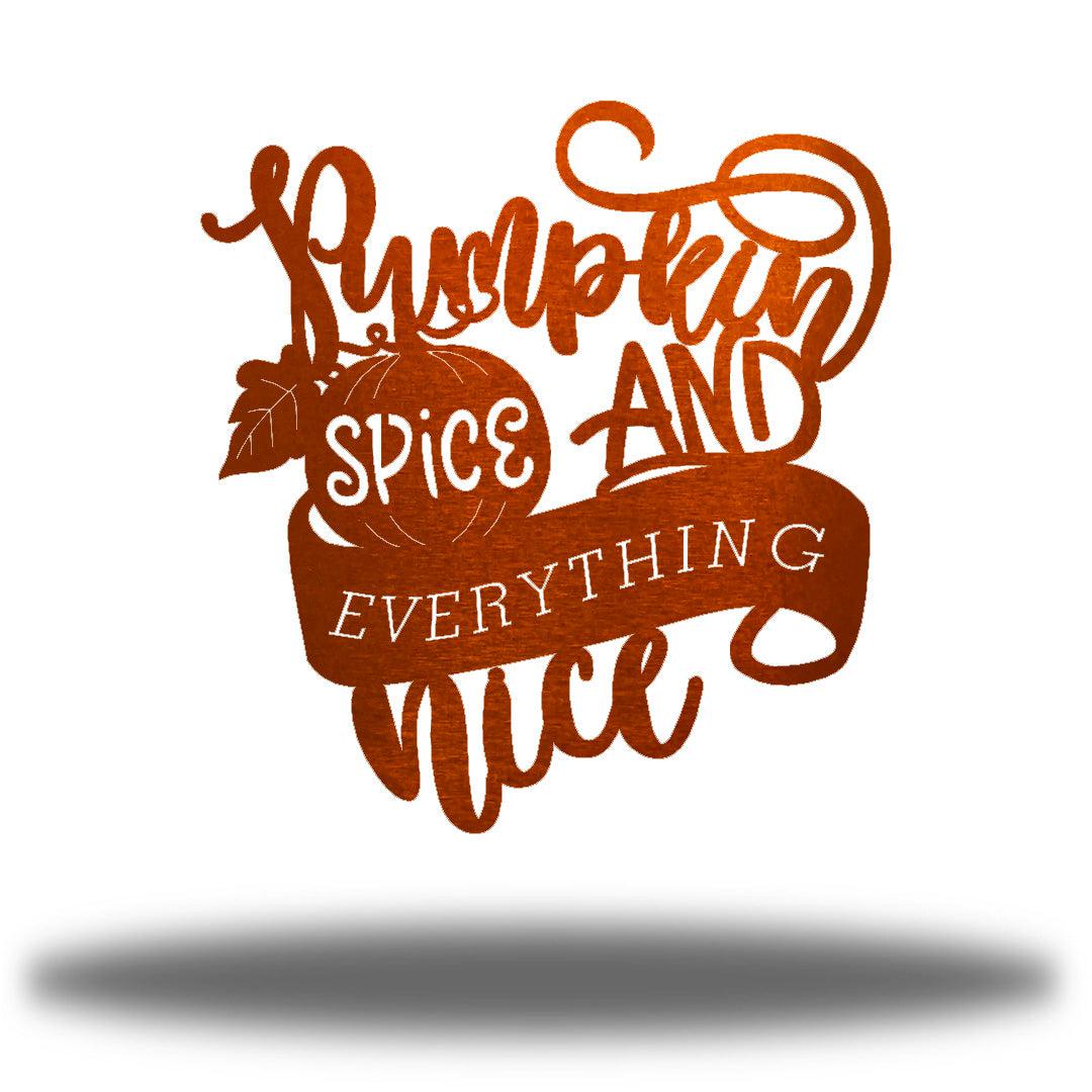 Riverside Designs-Pumpkin Spice-Metal Wall Art Décor
