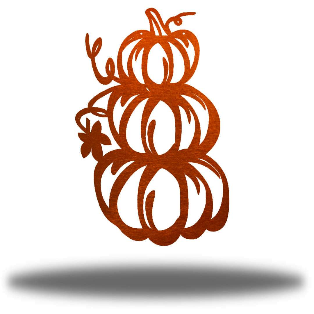 Riverside Designs-Pumpkin Stack-Metal Wall Art Décor