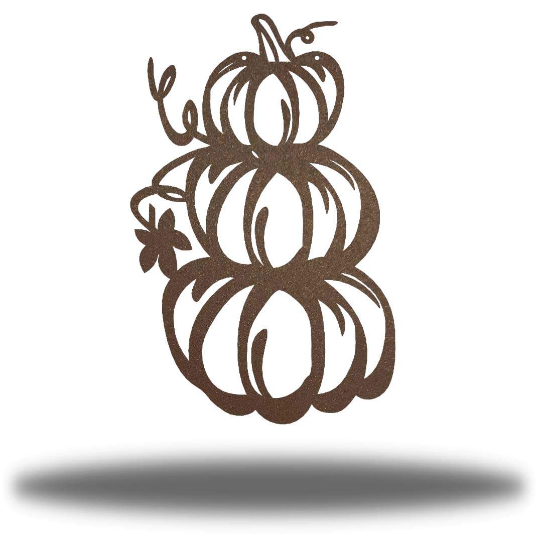Riverside Designs-Pumpkin Stack-Metal Wall Art Décor
