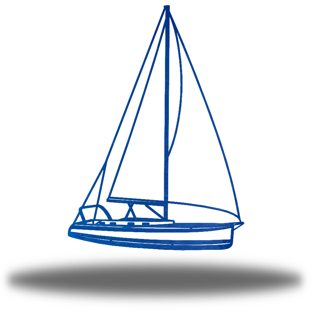 Riverside Designs-Sail Boat-Metal Wall Art Décor