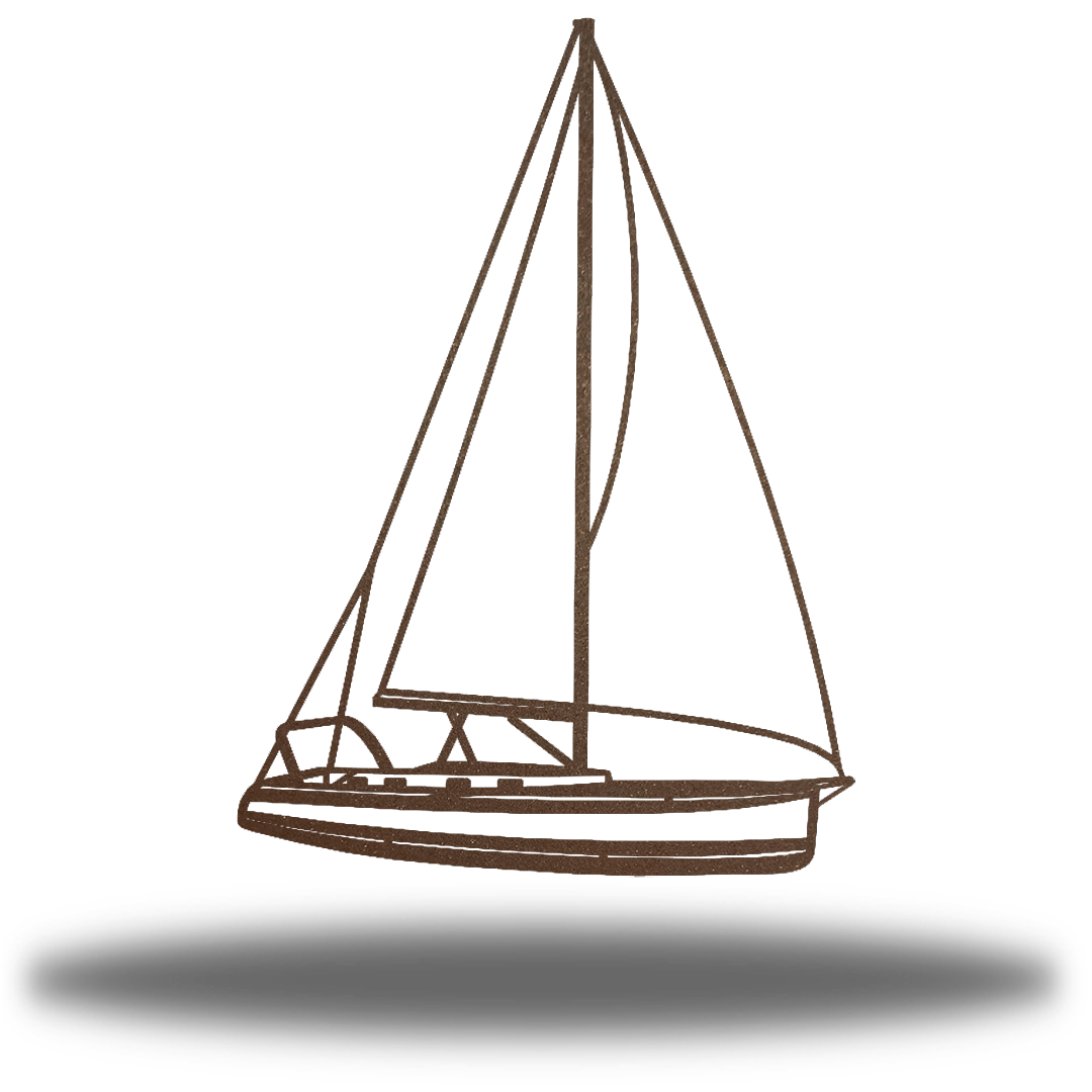 Riverside Designs-Sail Boat-Metal Wall Art Décor