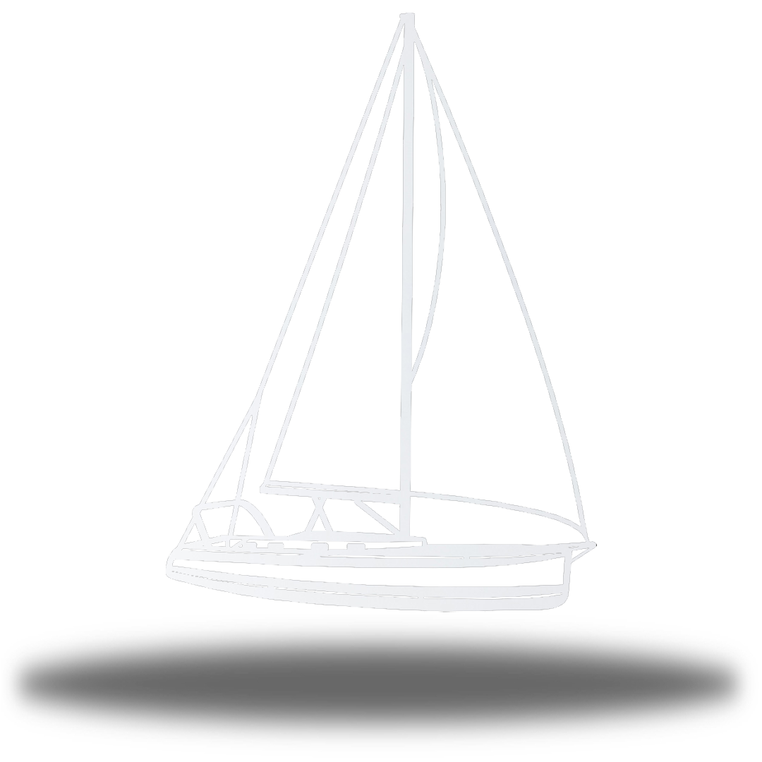 Riverside Designs-Sail Boat-Metal Wall Art Décor