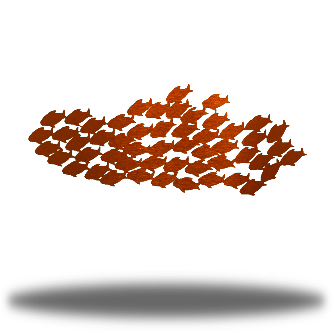 Riverside Designs-School of Fish (CLEARANCE)-Metal Wall Art Décor