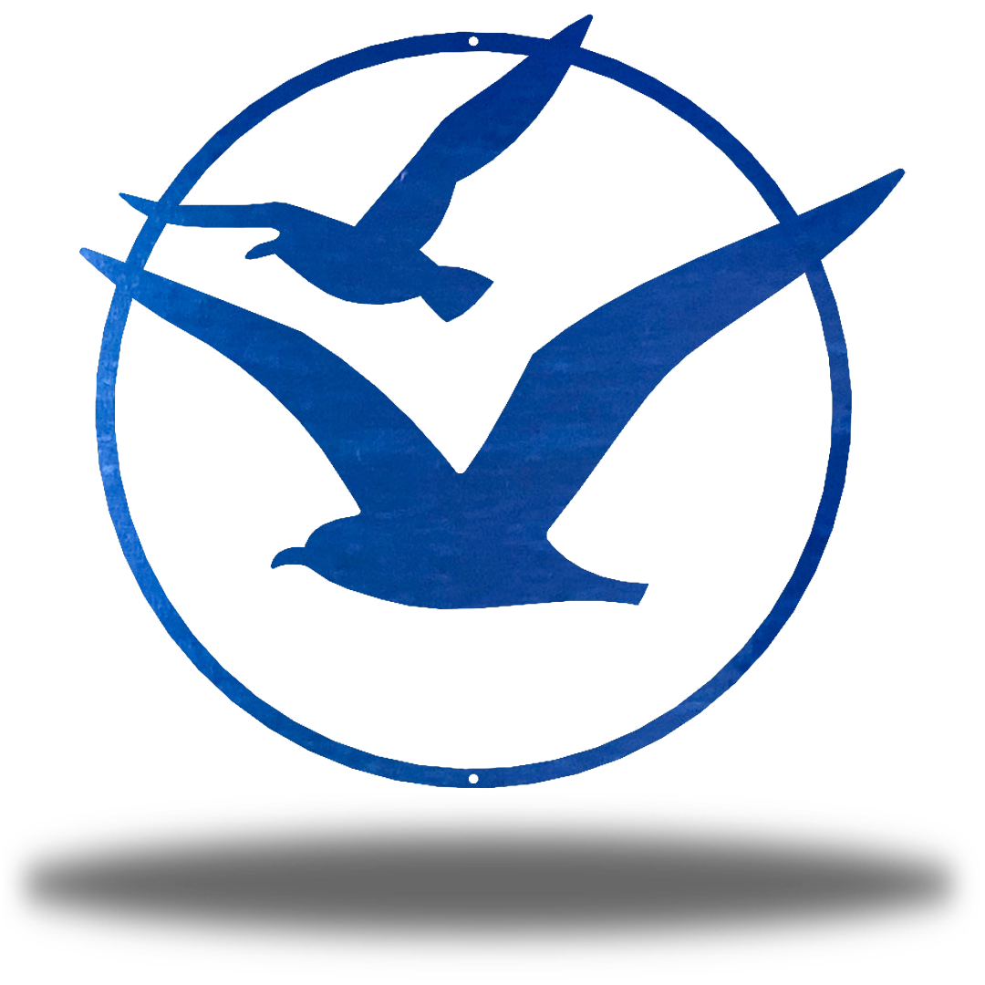 Riverside Designs-Seagulls (CLEARANCE)-Metal Wall Art Décor