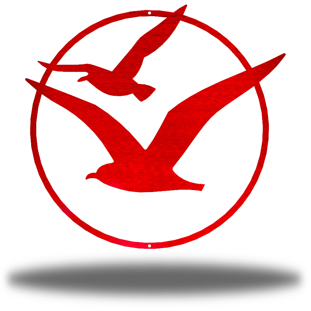 Riverside Designs-Seagulls-Metal Wall Art Décor