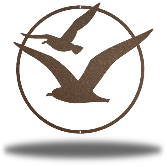Riverside Designs-Seagulls-Metal Wall Art Décor