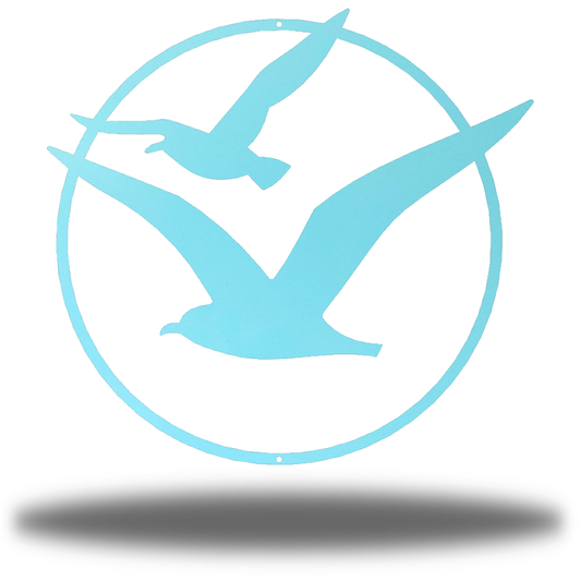 Riverside Designs-Seagulls (CLEARANCE)-Metal Wall Art Décor
