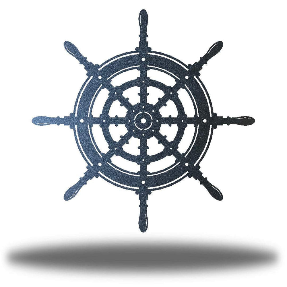 Riverside Designs-Ship Wheel-Metal Wall Art Décor