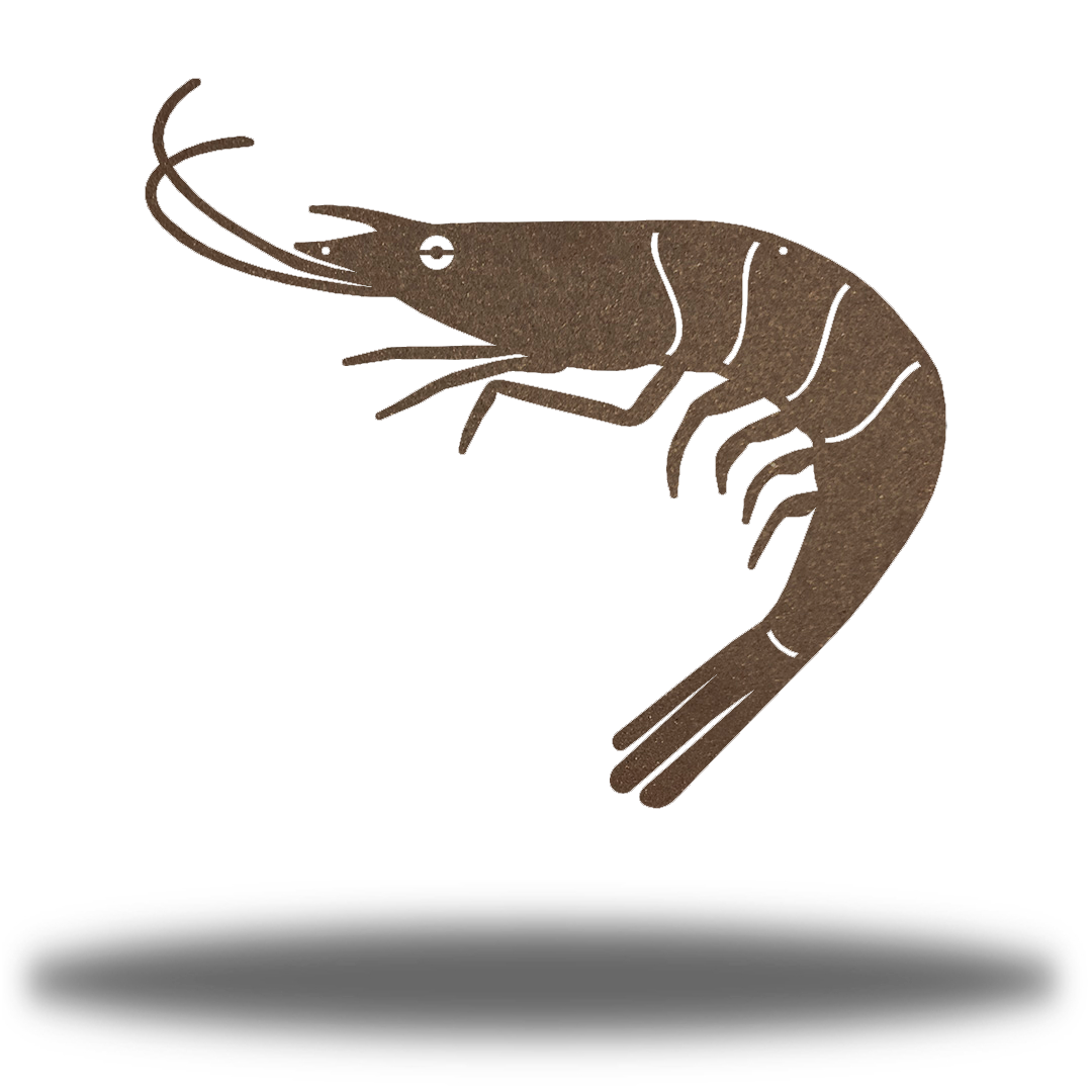 Riverside Designs-Shrimp-Metal Wall Art Décor