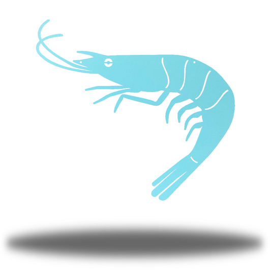 Riverside Designs-Shrimp-Metal Wall Art Décor