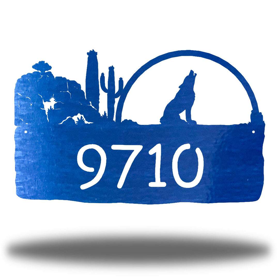 Riverside Designs-Southwest Address Sign-Metal Wall Art Décor