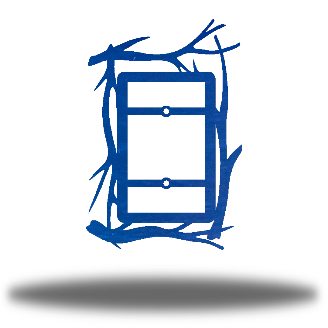 Riverside Designs-Sticks Light Switch Cover-Metal Wall Art Décor