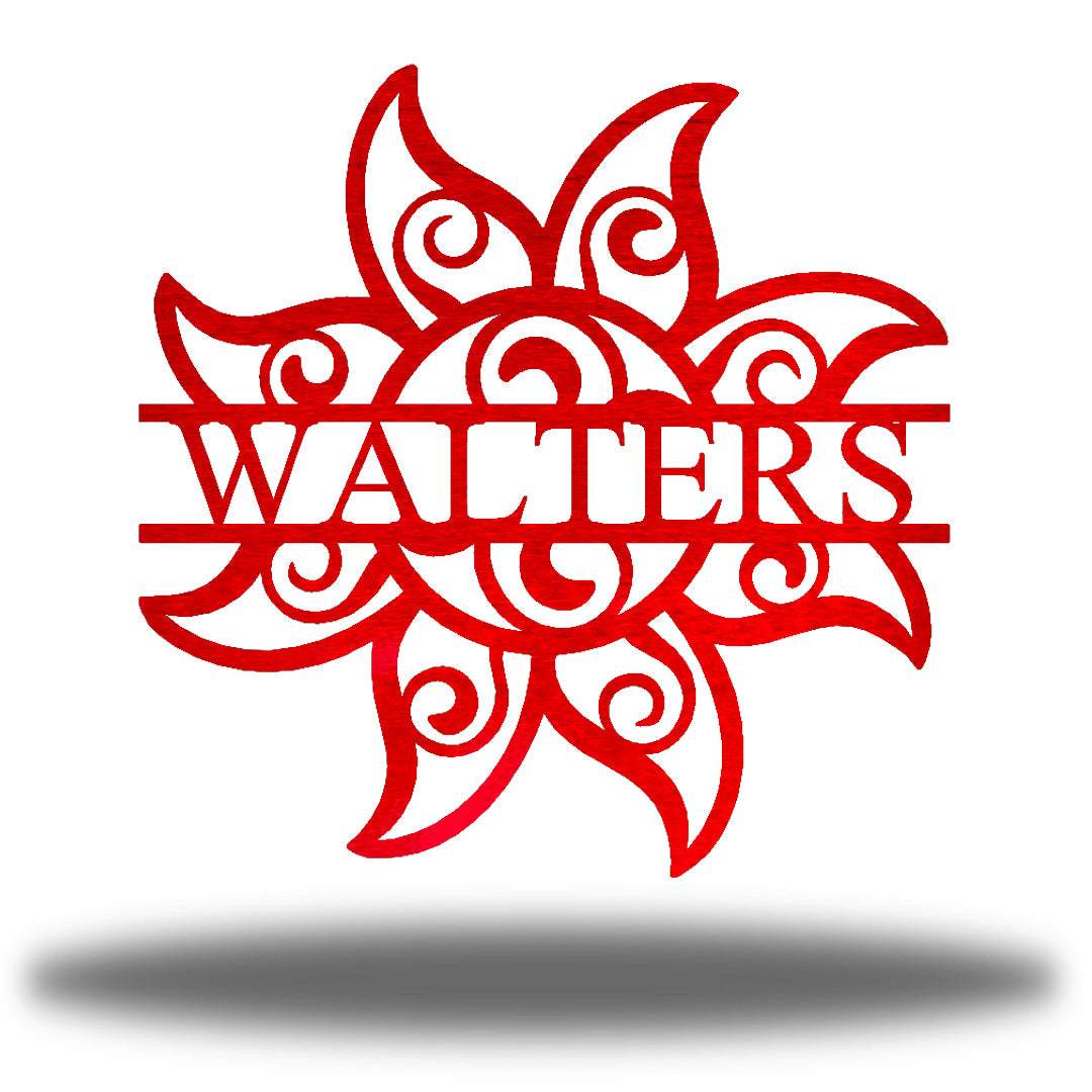 Riverside Designs-Sun Monogram-Metal Wall Art Décor