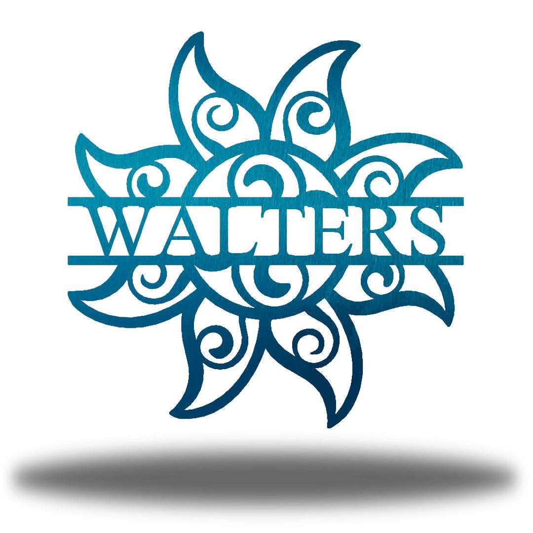 Riverside Designs-Sun Monogram-Metal Wall Art Décor