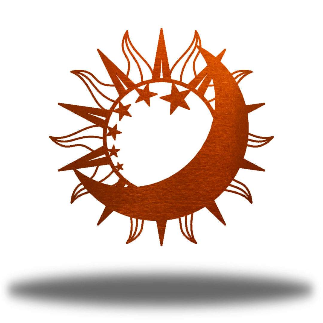 Riverside Designs-Sun Moon (CLEARANCE)-Metal Wall Art Décor
