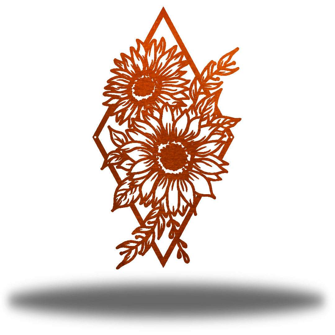 Riverside Designs-Sunflower-Metal Wall Art Décor