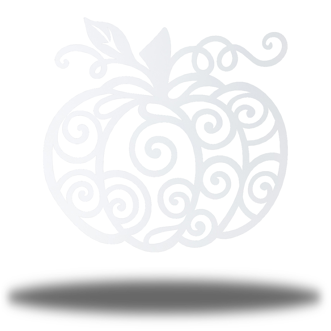 Riverside Designs-Swirl Pumpkin-Metal Wall Art Décor
