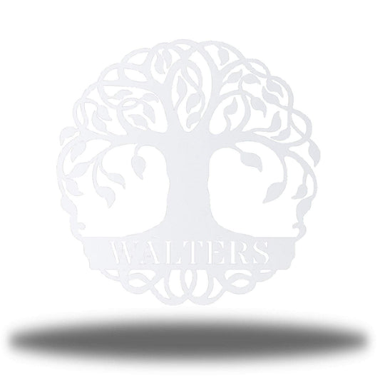 Riverside Designs-Tree of Life Monogram-Metal Wall Art Décor
