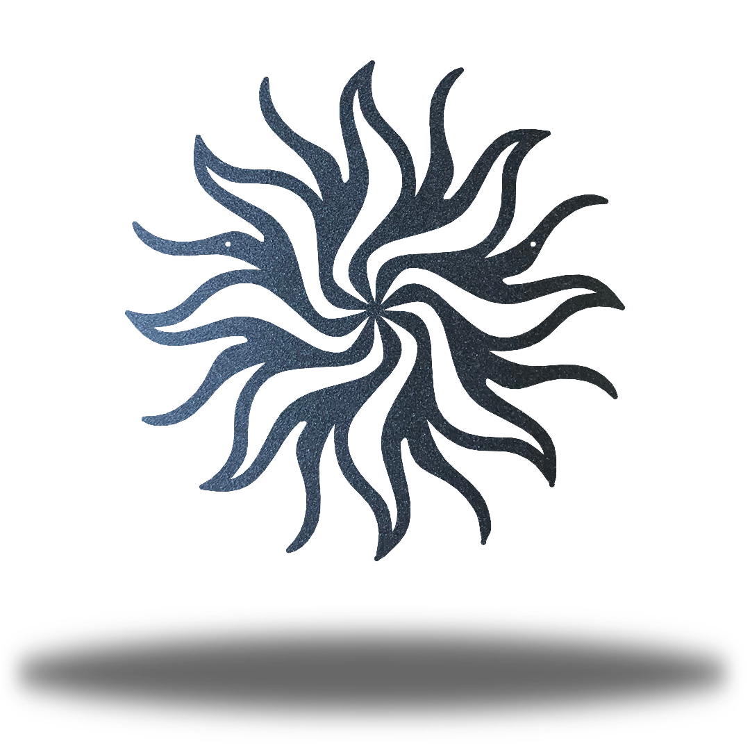 Riverside Designs-Tribal Sun (CLEARANCE)-Metal Wall Art Décor