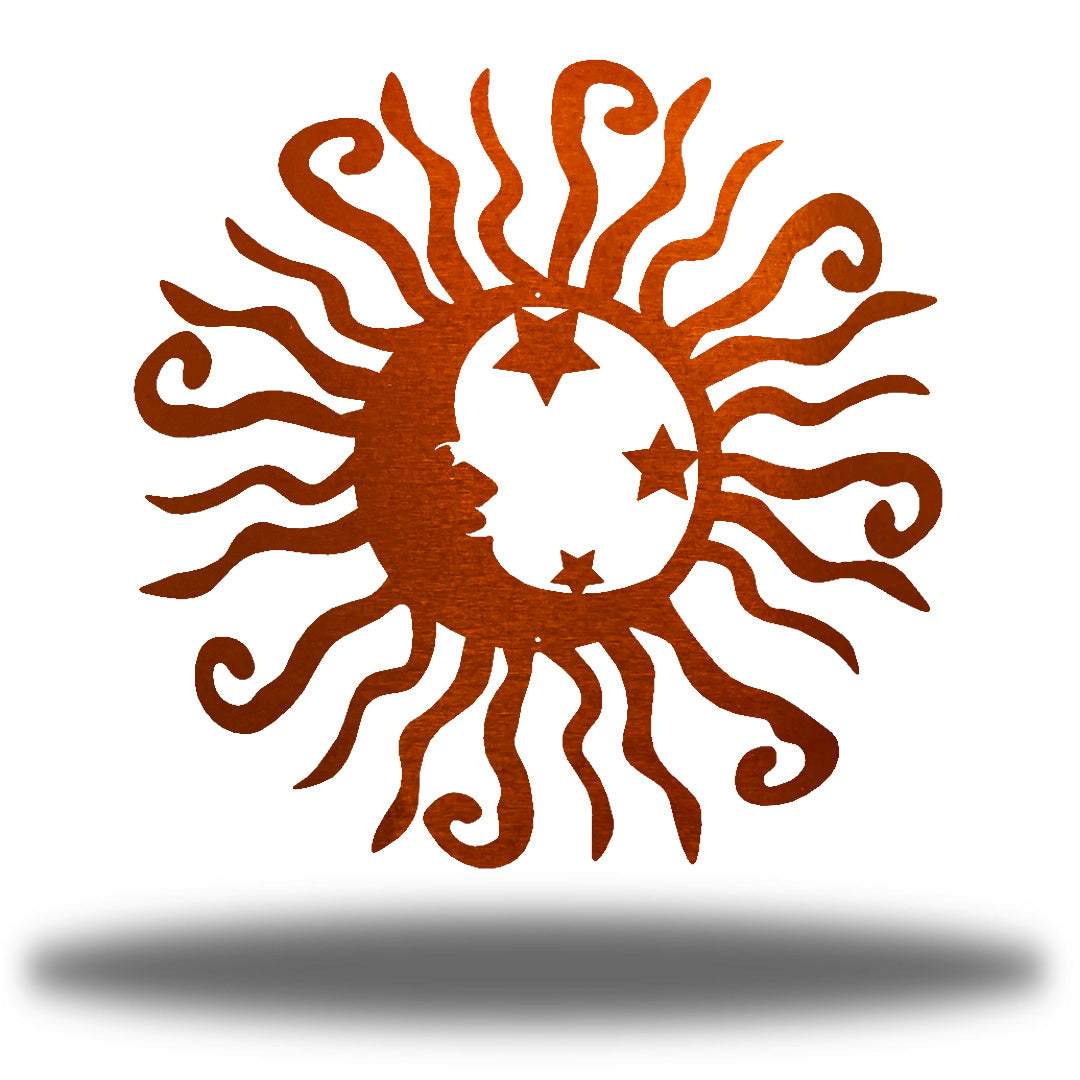 Riverside Designs-Wacky Solar Moon-Metal Wall Art Décor