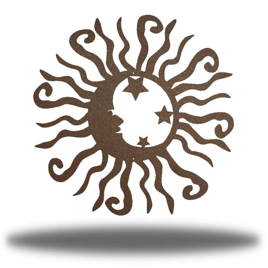 Riverside Designs-Wacky Solar Moon (CLEARANCE)-Metal Wall Art Décor