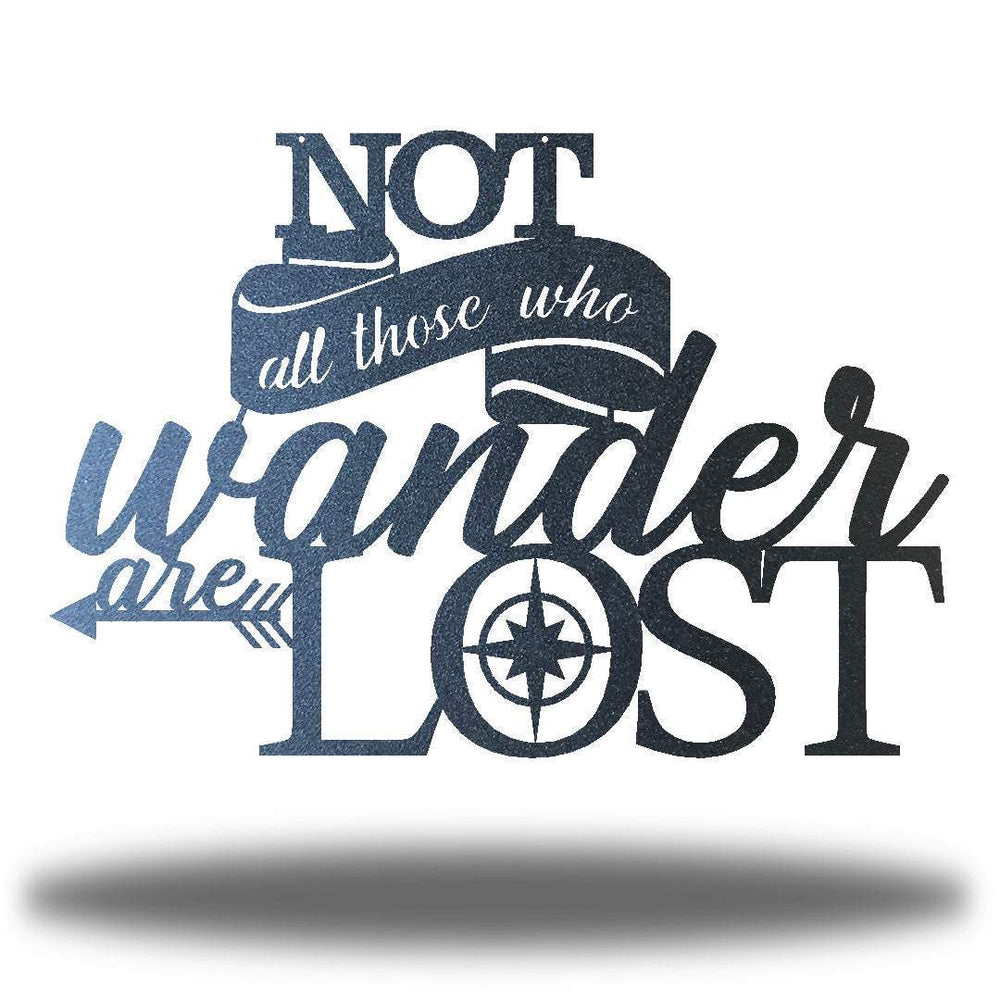 Riverside Designs-Wander Quote-Metal Wall Art Décor