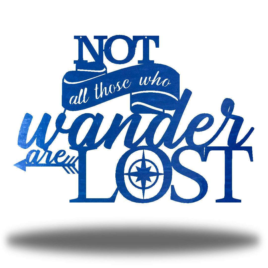 Riverside Designs-Wander Quote-Metal Wall Art Décor