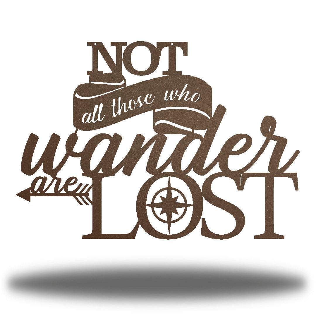 Riverside Designs-Wander Quote-Metal Wall Art Décor