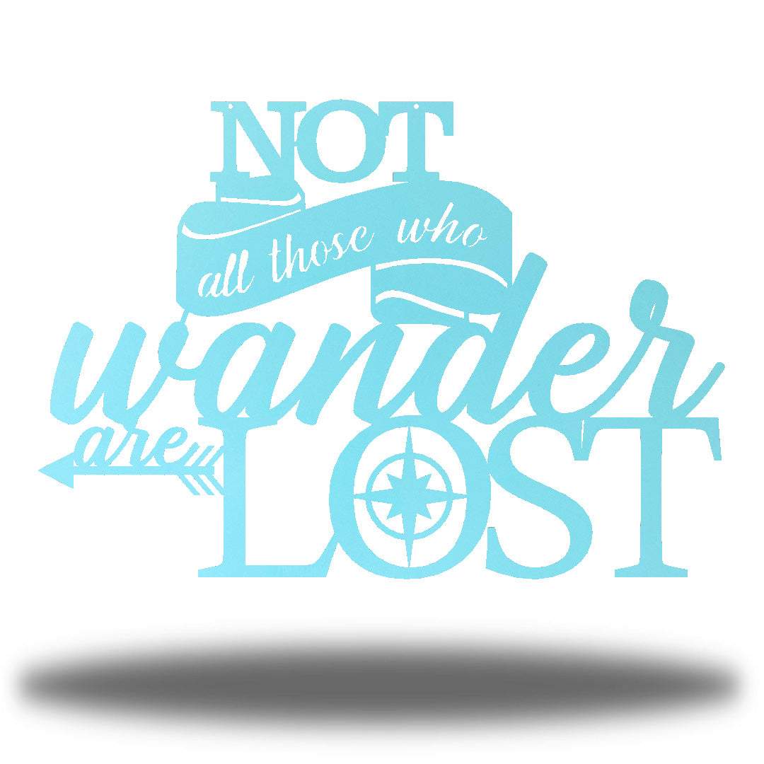 Riverside Designs-Wander Quote-Metal Wall Art Décor