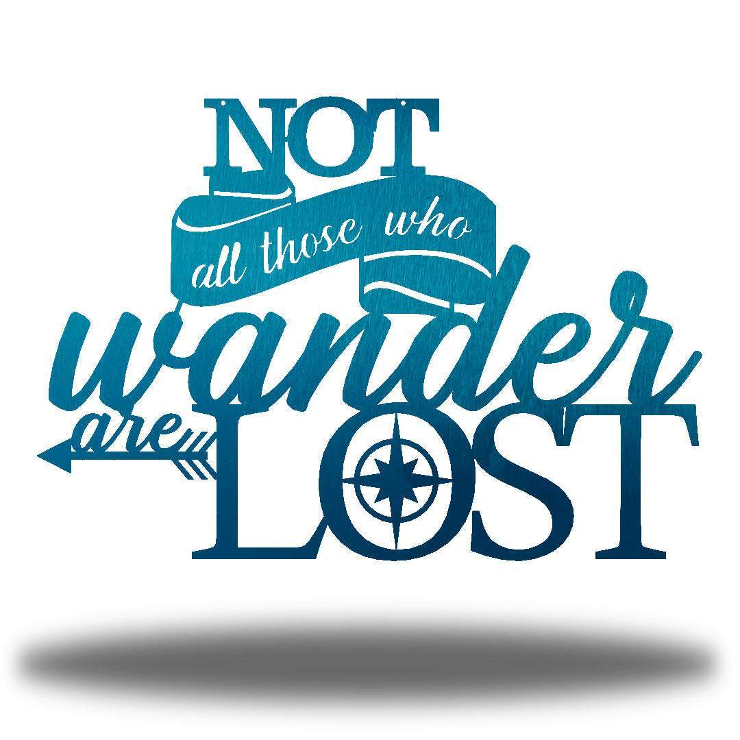 Riverside Designs-Wander Quote-Metal Wall Art Décor