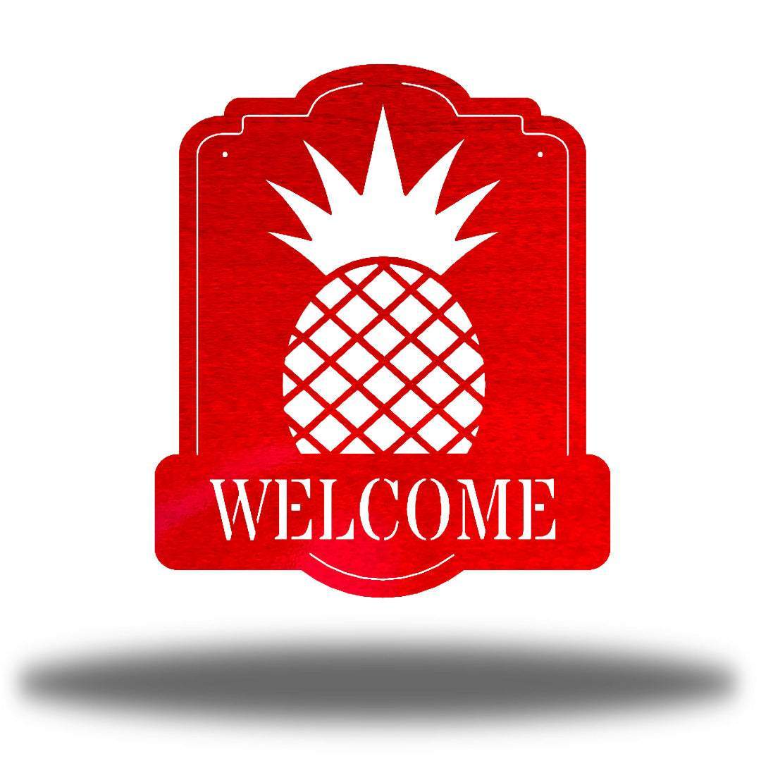 Riverside Designs-Welcome Pineapple-Metal Wall Art Décor