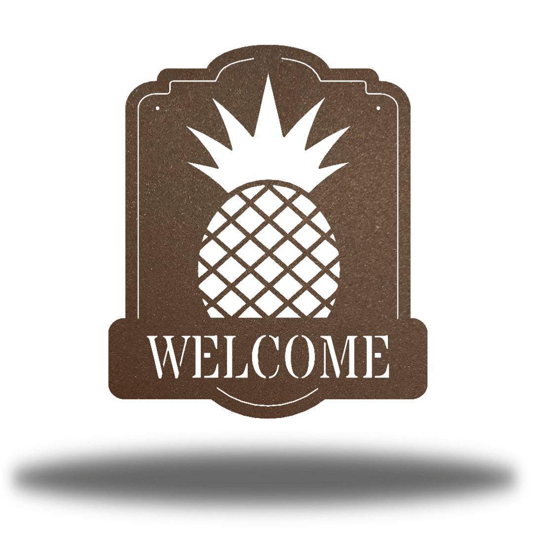 Riverside Designs-Welcome Pineapple-Metal Wall Art Décor