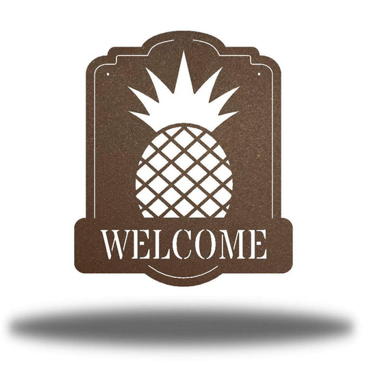 Riverside Designs-Welcome Pineapple-Metal Wall Art Décor